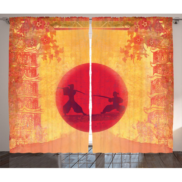 Loussiesd Drache Türvorhang 106x203cm - Japanischer Stil Raumteiler